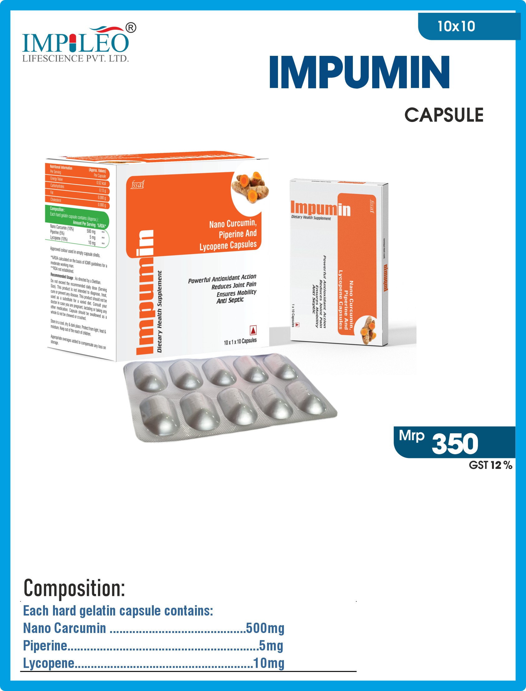 Partner with Us: PCD Pharma Franchise in Panchkula for IMPUMIN Capsule